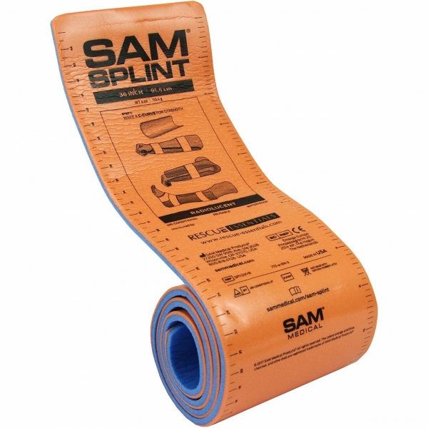 Шина складная SAM Splint Original 36" Orange/Blue