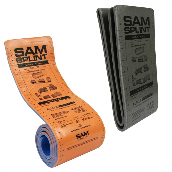 Шина складная SAM Splint Original 36" Orange/Blue