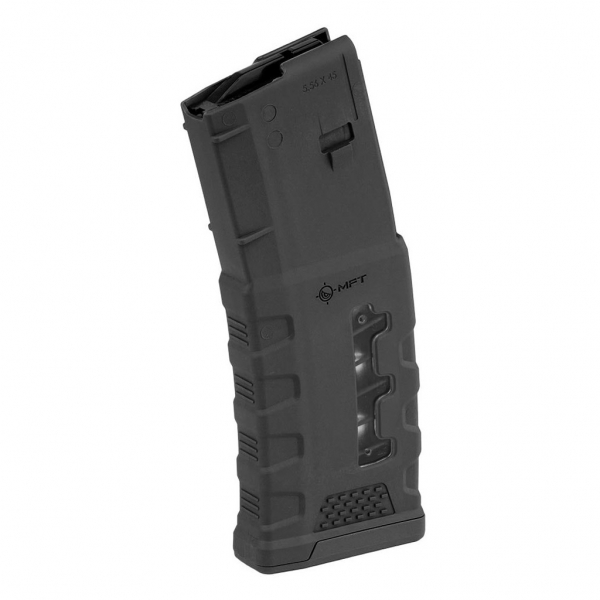 Магазин MFT Extreme Duty Window Polymer кал. 223 Rem (5,56x45) для AR-15/M4 на 30 патронів (з вікном)