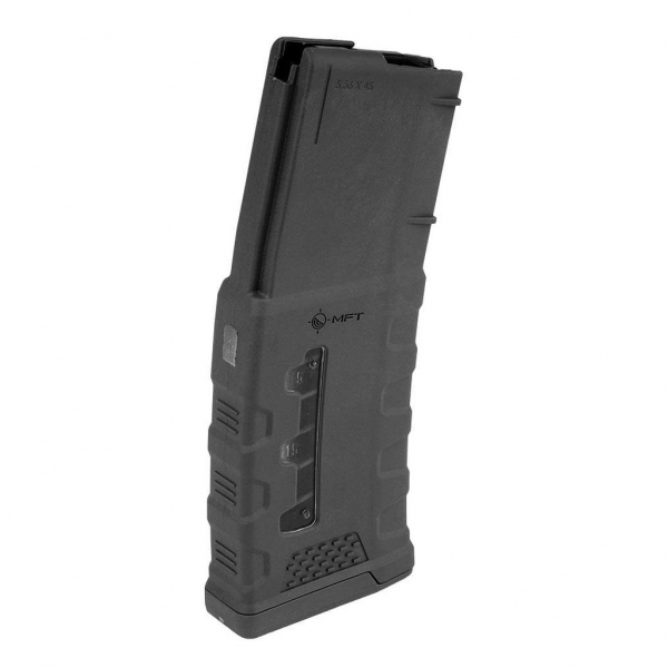 Магазин MFT Extreme Duty Window Polymer кал. 223 Rem (5,56x45) для AR-15/M4 на 30 патронів (з вікном)