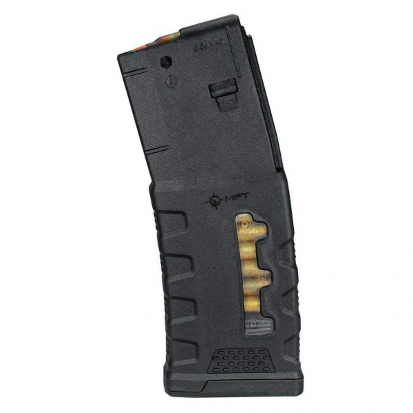 Магазин MFT Extreme Duty Window Polymer кал. 223 Rem (5,56x45) для AR-15/M4 на 30 патронів (з вікном)