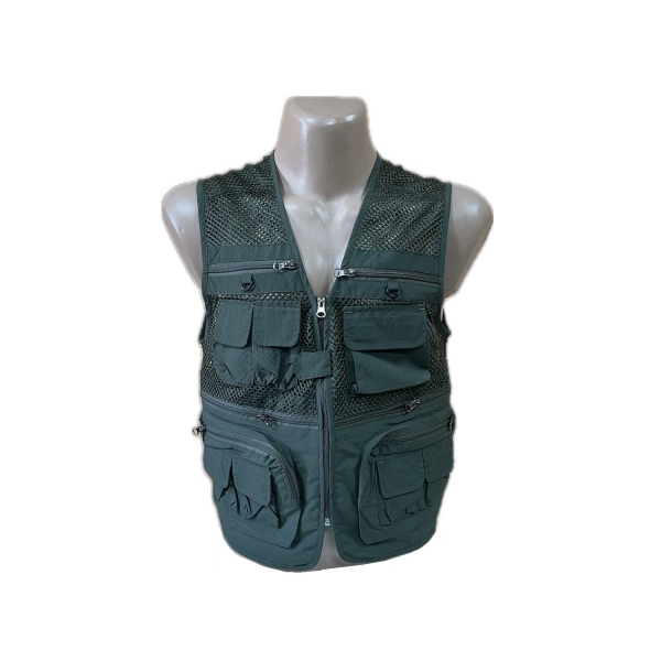 Рыбацкая летняя жилетка Олива