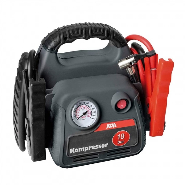 Пусковий пристрій із компресором 18 бар APA 16540 12V Power Pack