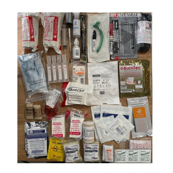Набір першої допомоги – Тактична аптечка North American Rescue Squad Kit (CCRK)