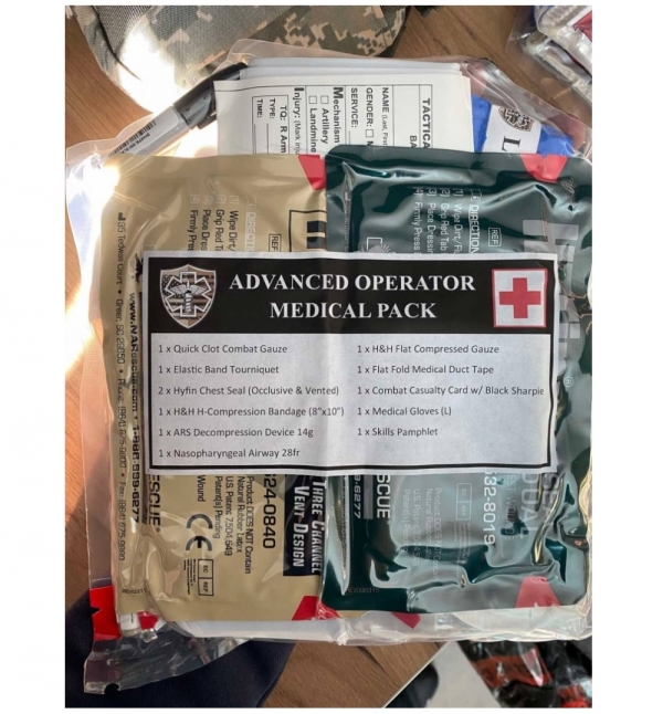 Набор для аптечкки первой помощи Advanced Operator Medical Pack