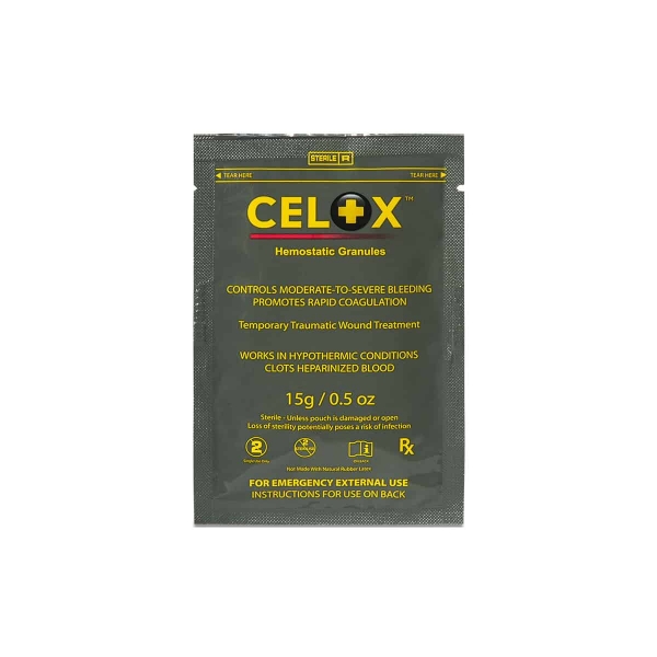 Кровоостанавливающее средство (гемостатик) CELOX 15g