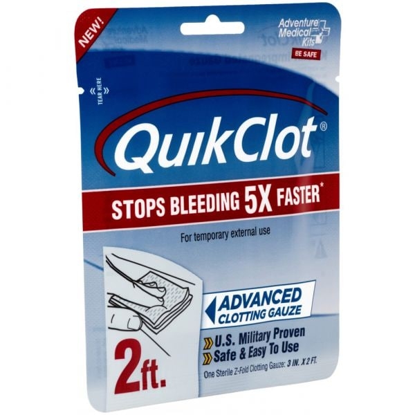 Гемостатическая салфетка QuikClot® Advanced 2ft