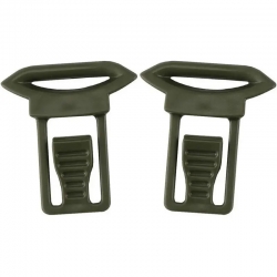 Кліпса для кріплення окулярів на рейці шолома Goggles Clip Green