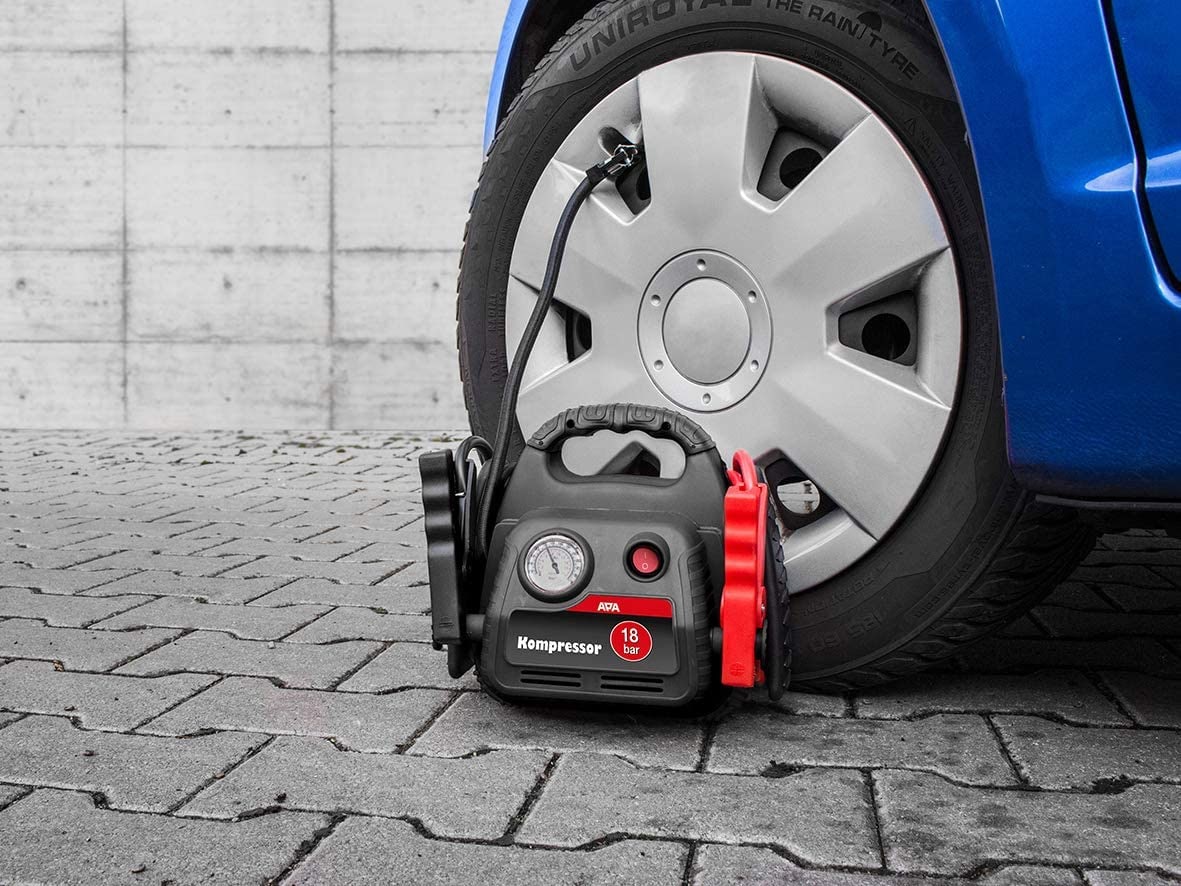 Универсальное пусковое устройство с компрессором 18 бар APA Power Pack 16540 12V 5